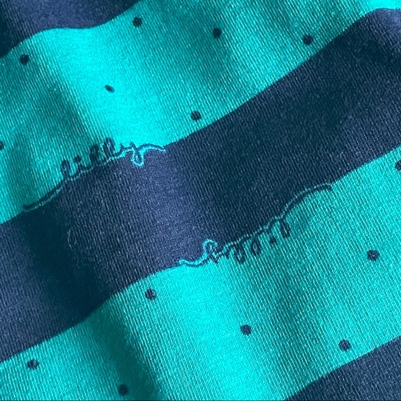 Lilly Pulitzer Gretchen Blue Tropez Polka Dot Dress Size Large - Picture 6 of 13